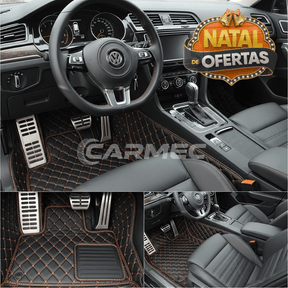 Conjunto Tapetes Veícular Luxo e Conforto | Parte Dianteira e Traseira