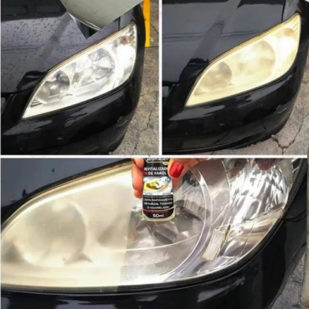 Revitalizador de Farol Automotivo Instantâneo - Compre 1 Leve 2